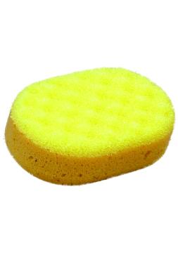 Two-sided synthetic sponge