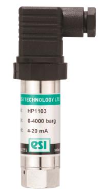 Pressure transmitters for high pressures HIPRES HP1000, from ESI