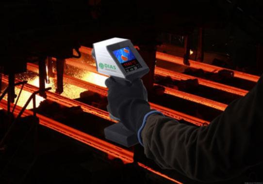 JLH Measurement - Portable infrared camera from 0.8 to 1.1 µm PYROVIEW 480N