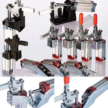 Toggle clamps - Pneumatic series