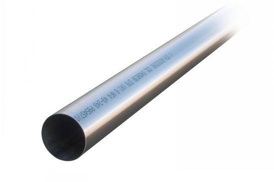 6 m polished brushed stainless steel SMS tube