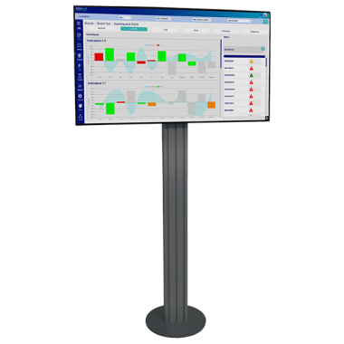 E-LEANBOARD Ecran digital dynamique et connecté 43'' l 1092 x H 550 mm