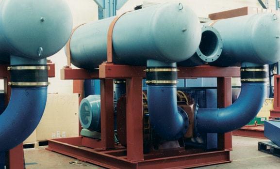 SUCTION AND DISCHARGE SILENCER