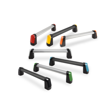 EVH. Tubular handles with oval section