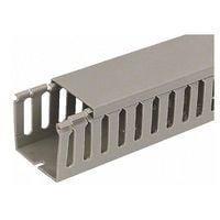 Goulotte pour fils électriques L 2000 mm livrée avec vis/lardons