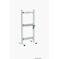 MOBIPOST 500A W 700 x D 500 x H 1700 mm on legs without screen protection box