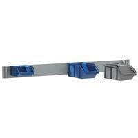 Rail for fixing plastic bins L 647 mm double-sided