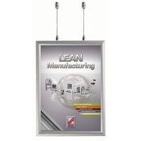 Frame RECTO/VERSO A1 cable fixing Thickness 25 mm