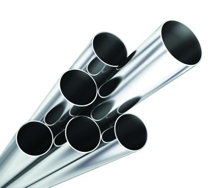 SMS rolled-welded stainless steel tube