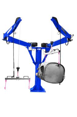 INGENITEC - Double jib crane with 2 IN-LIFT and 2 special tools