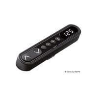 Control panel with position memorization and height display