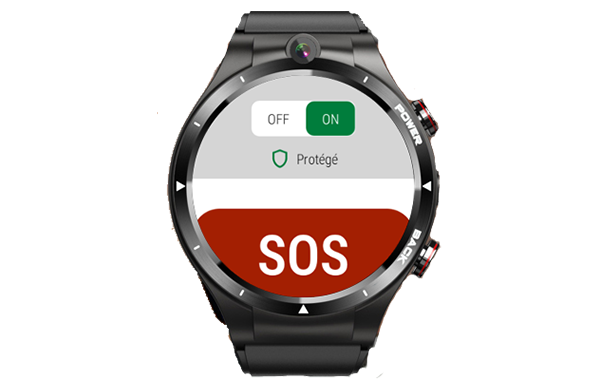 PTI-DATI connected watch - SmartWatch SOS 4G