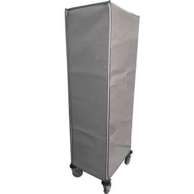 ISOTHERMAL PROTECTIVE COVER IN COATED FABRIC FOR FOOD TROLLEY