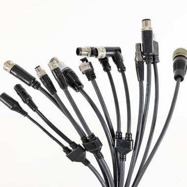 Overmolding of harnesses and connectors