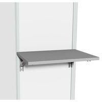 Consultation shelf W 500 x D 360 mm on rear base