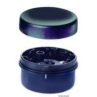 LEANANDON Socle de raccordement noir H 44 mm Ø 72 mm 24V AC/DC IP66 et kit de fixation