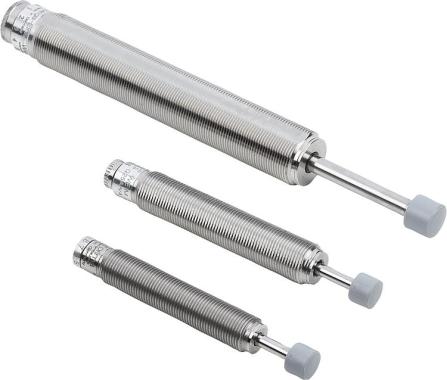Adjustable stainless steel industrial shock absorber