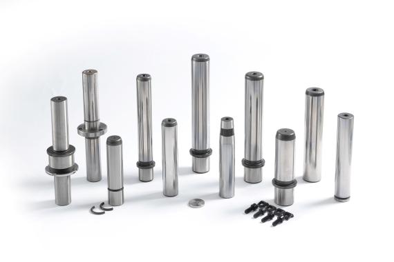 Guide columns for the design of guide systems for cutting tools and press tools