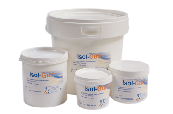 Isol-Gum - One-component elastic silicone gel for electrical sealing