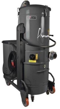 Three-phase industrial dust vacuum cleaner DG70EXPELF - Pharaon