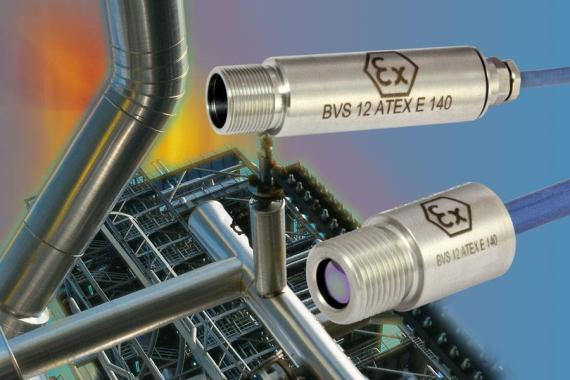 JLH Measurement - Compact infrared optical pyrometer for ATEX MI3 zone, to measure temperatures up to 1800°C