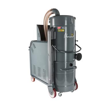 Aspirateur industriel triphasé pour poussières combustibles DGVL125ACD