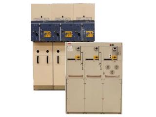 High voltage electrical panels.