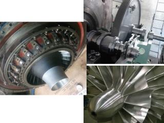 Maintenance of centrifugal compressors and turbo-machines