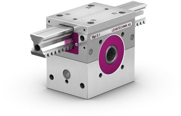 lifgo® - linearly guided rack and pinion cylinders