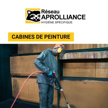 Painting booth cleaning - Aprolliance Specific Hygiene